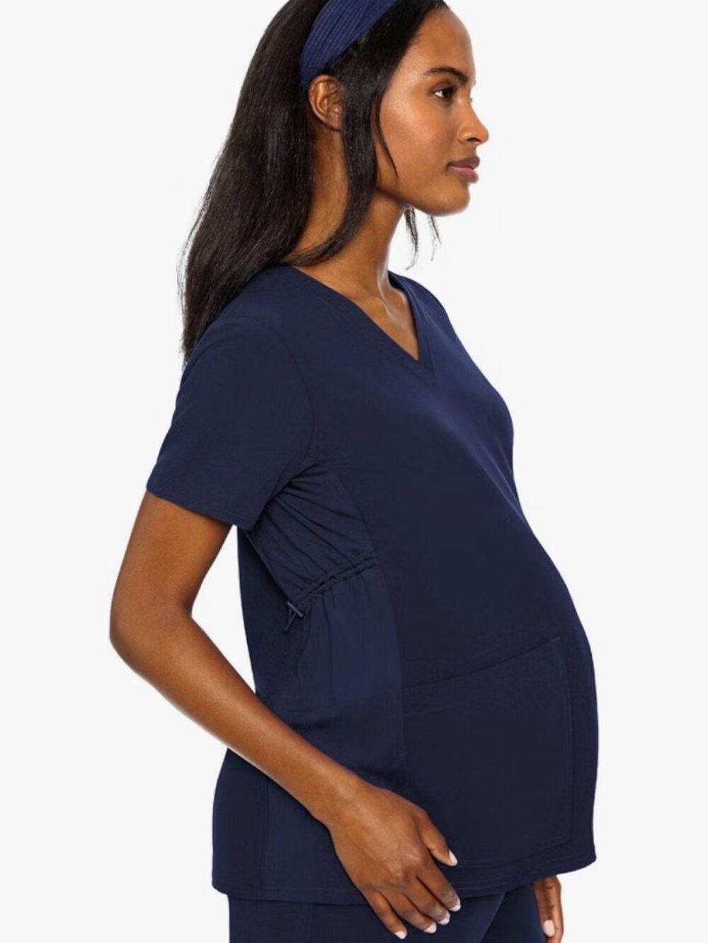 Navy Maternity Scrubs (Scrub Top and Scrub Pants)